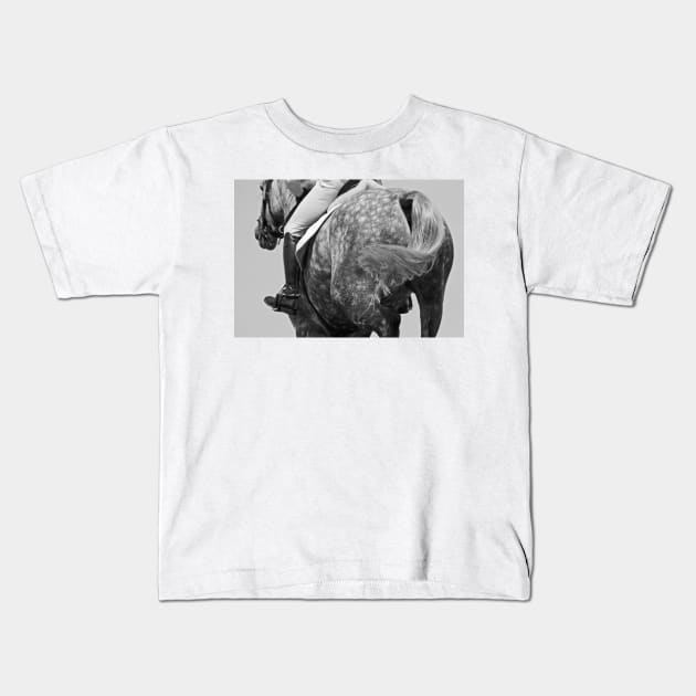 Dapple Grey Kids T-Shirt by Furtographic